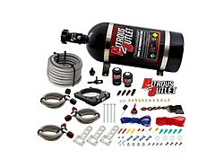 Nitrous Outlet 85mm Hemi Plate System; 10 lb. Bottle (11-23 6.4L HEMI Challenger)