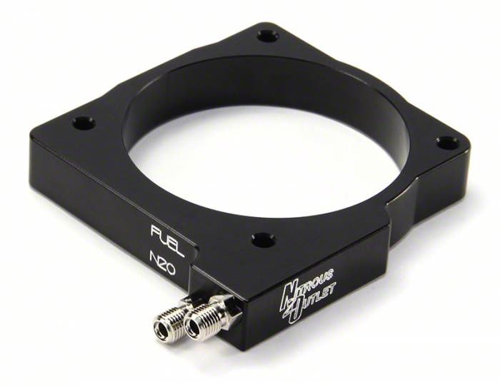 Nitrous Outlet Challenger 90mm Throttle Body Nitrous Plate Conversion