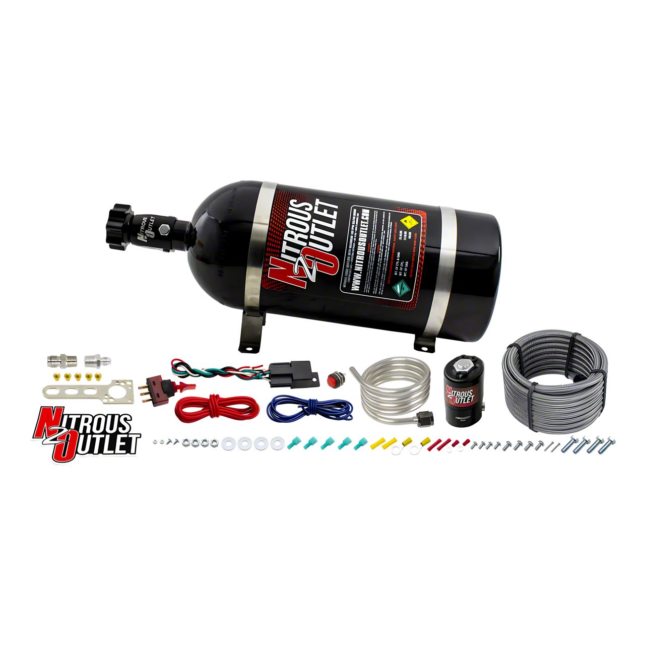 Nitrous Outlet Challenger Big Show Stand Alone Purge Kit 0062006