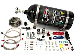 Nitrous Outlet X-Series Single Nozzle System; 10 lb. Bottle (06-23 5.7L HEMI, 6.1L HEMI, 6.4L HEMI Challenger)