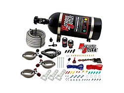 Nitrous Outlet 85mm Hemi Plate System; 12 lb. Bottle (12-23 6.4L HEMI Charger)