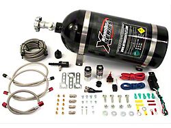 Nitrous Outlet X-Series Single Nozzle System; 10 lb. Bottle (06-23 5.7L HEMI, 6.1L HEMI, 6.4L HEMI Charger)