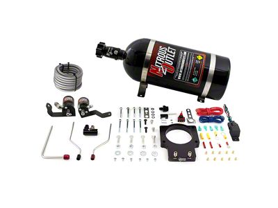 Nitrous Outlet 90mm Plate System; 10 lb. Bottle (06-13 Corvette C6 Z06)