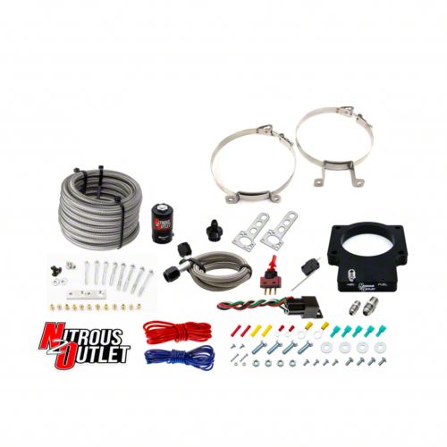 Nitrous Outlet Corvette 92mm Dry LSX Plate System; No Bottle 0010113