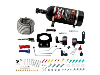 Nitrous Outlet 92mm FAST Intake Plate System; 10 lb. Bottle (97-04 Corvette C5 w/ 92mm FAST Intake Manifold)