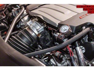 Nitrous Outlet Hardline Plate System; 12 lb. Bottle (14-19 Corvette C7 Grand Sport, Stingray)