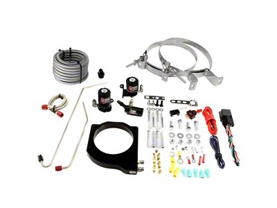 Nitrous Outlet Plate Hardline Kit (14-19 Corvette C7 Grand Sport, Stingray)