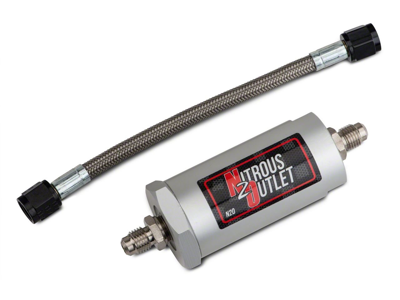 Nitrous Outlet Mustang Nitrous Filter; 4AN 0065000 (Universal; Some