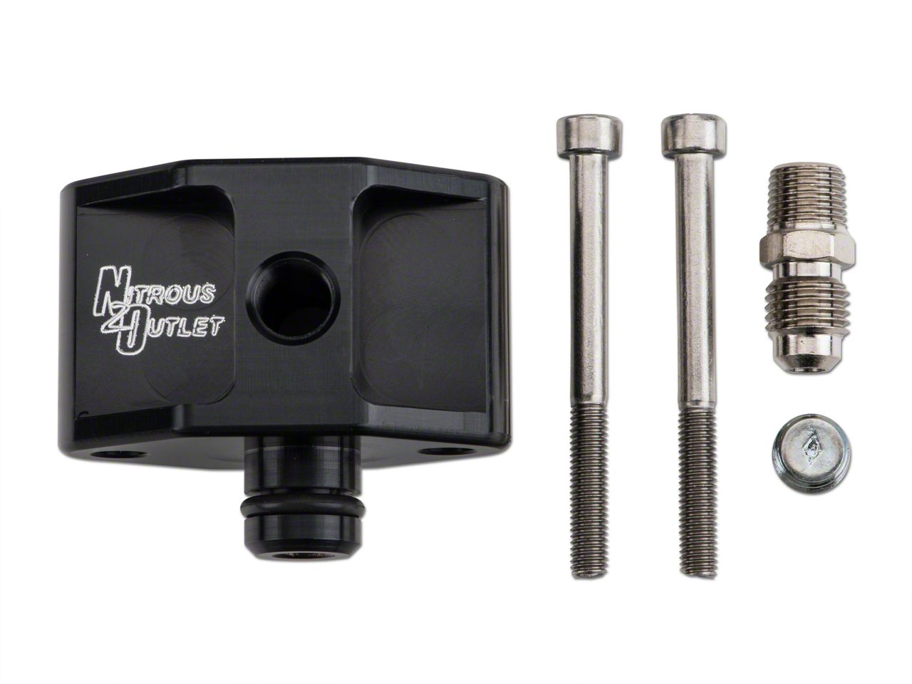 Nitrous Outlet Mustang Fuel Rail Adapter 0001805 (0510 Mustang GT