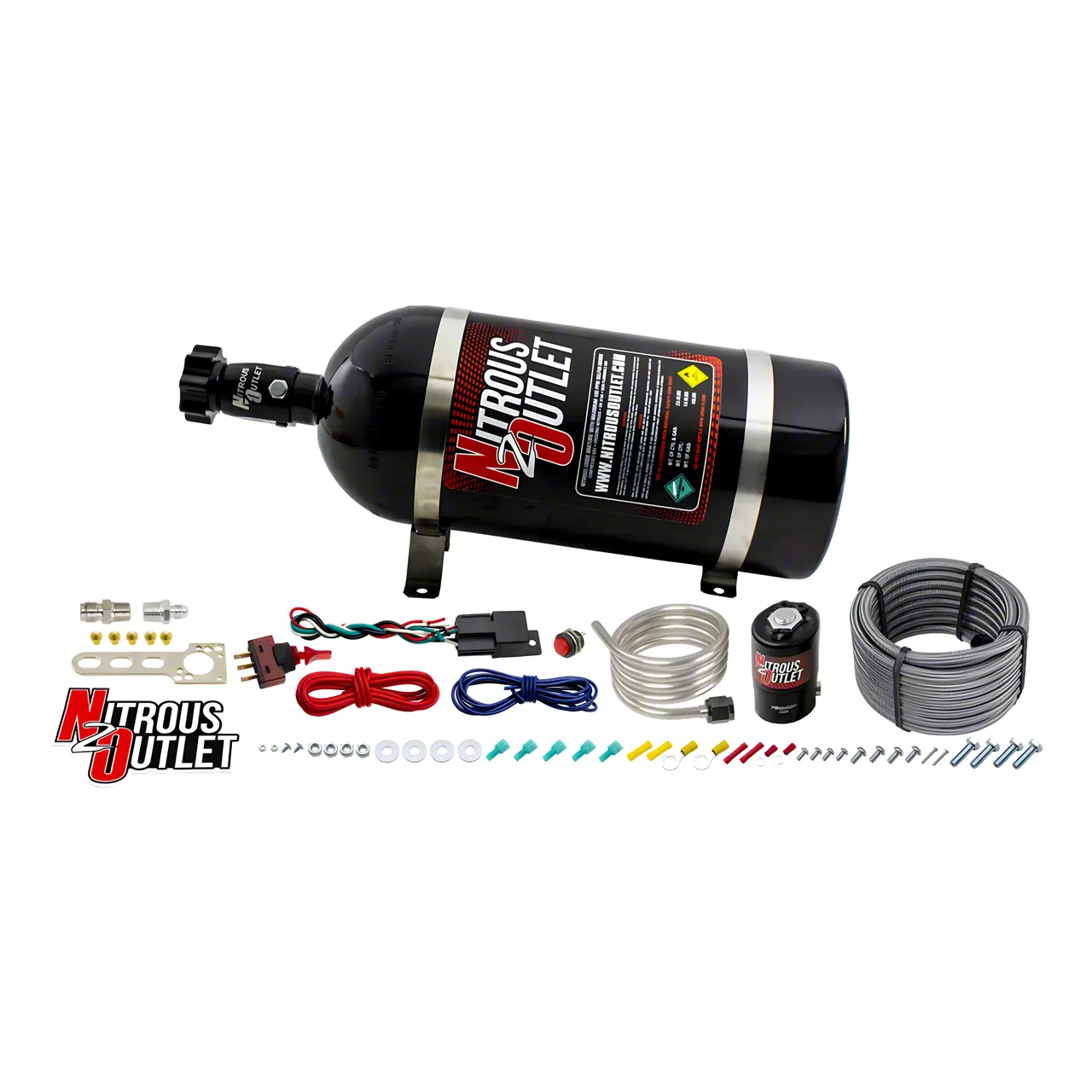 Nitrous Outlet Mustang Big Show Stand Alone Purge Kit 0062006 (Universal; Some Adaptation May