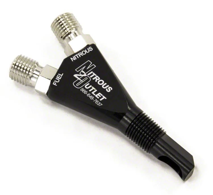 Nitrous Outlet Mustang EFI Dual Nozzle System; No Bottle 001001200 (Universal; Some Adaptation