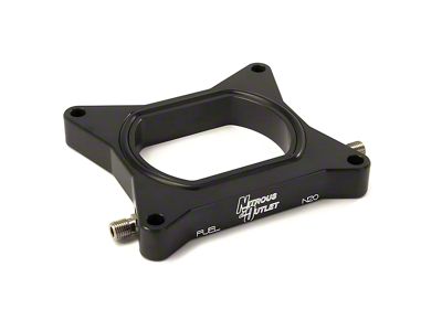 Nitrous Outlet Hardline Plate System; 15 lb. Bottle (96-04 Mustang GT)