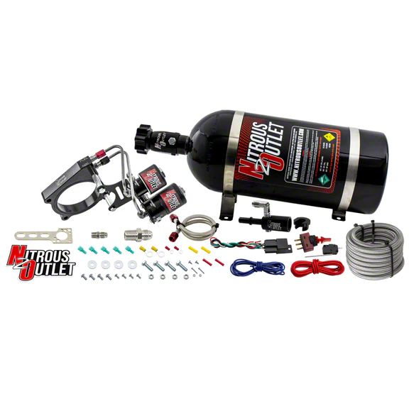 Nitrous Outlet Mustang Hardline Plate System; No Bottle 001014500 (11