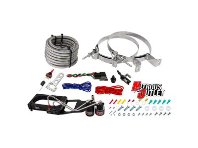 Nitrous Outlet Hardline Plate System; No Bottle (07-14 Mustang GT500)