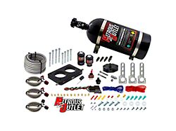 Nitrous Outlet Plate System; 10 lb. Bottle (05-10 Mustang GT)