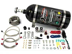 Nitrous Outlet X-Series Single Nozzle System; 10 lb. Bottle (87-98 Mustang GT, Cobra)