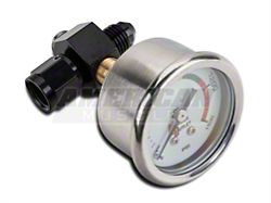 Nitrous Outlet Bottle Pressure Gauge; 4AN (79-24 Mustang)