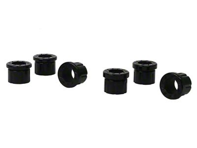 Nolathane Steering Rack and Pinion Mount Bushings; 6-Pieces (79-84 Mustang)