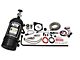 NOS Plate Wet Nitrous System for 102mm or 105mm 4-Bolt Drive-By-Wire Throttle Bodies; Black Bottle (10-15 V8 Camaro)