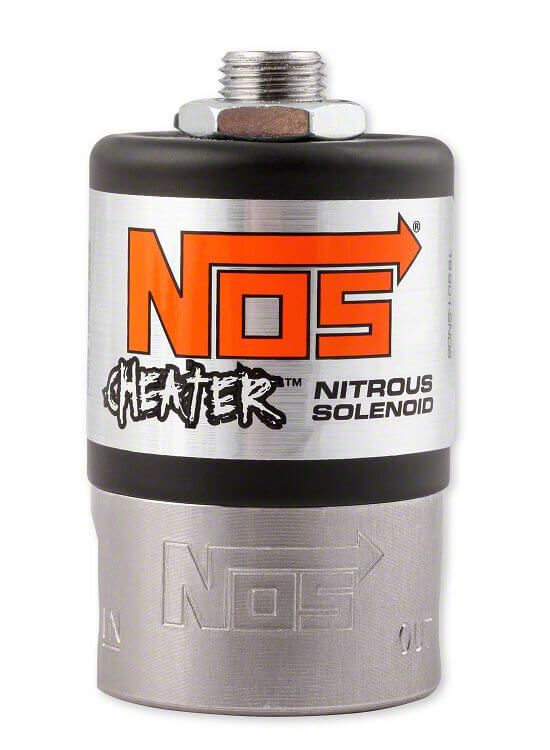 NOS Challenger Plate Wet Nitrous System; Black Bottle 05184BNOS