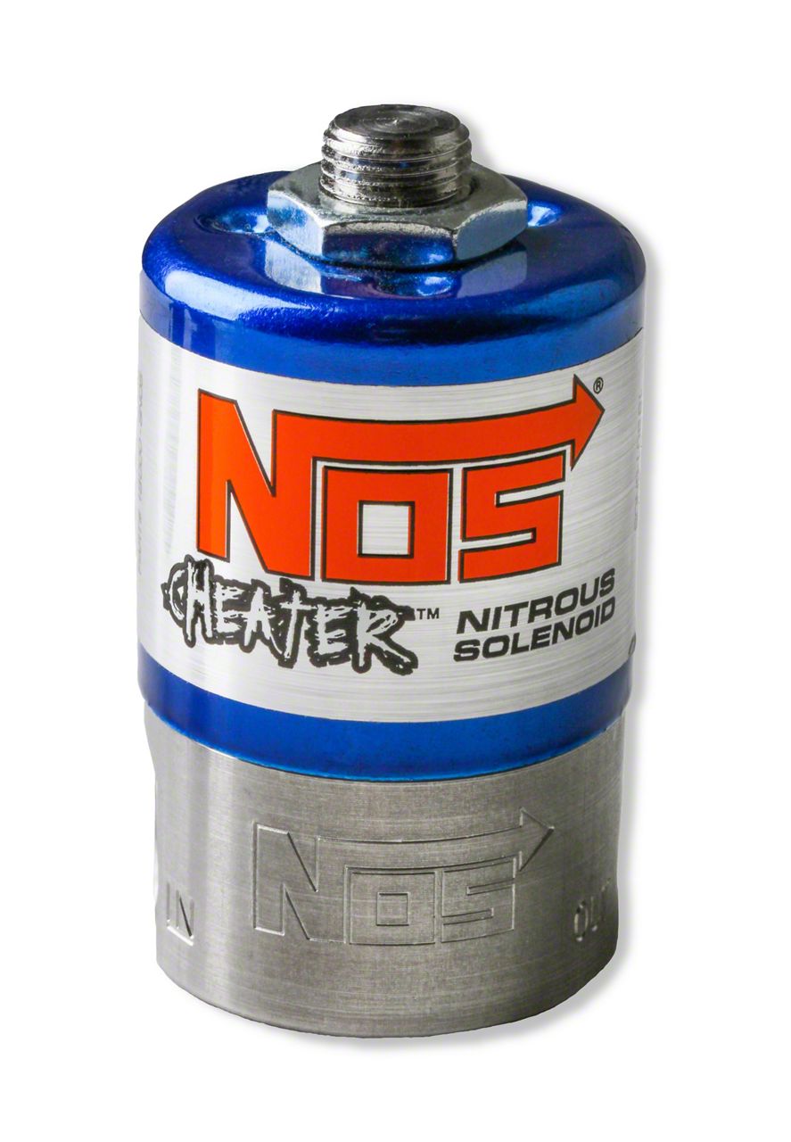NOS Challenger Plate Wet Nitrous System; Blue Bottle 05182NOS (11