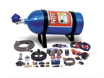 NOS EFI Dry Nitrous System; Blue Bottle (86-95 5.0L Mustang)
