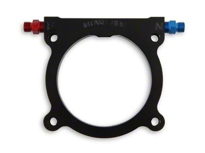 NOS Sniper Plate Wet Nitrous System; Orange Bottle (11-21 Mustang GT)