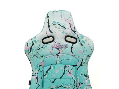 NRG Innovations Prisma Lab Reclinable Bucket Seats; Medium; Blossom (Universal; Some Adaptation May Be Required)