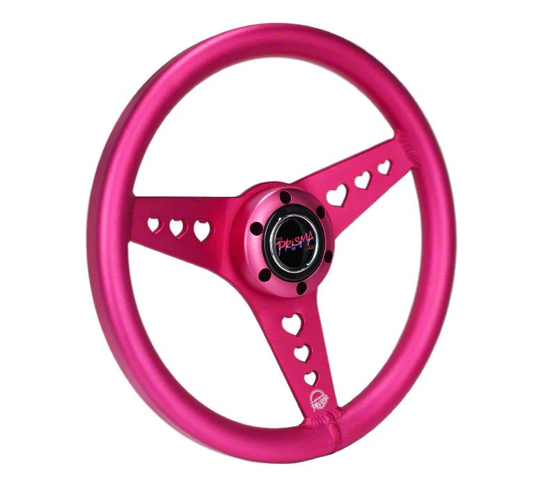NRG ステアリング ピンク nrg-challenger-all-aluminum-