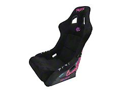 NRG Innovations Dragon Large Bucket Seat; Black Alcantara (Universal; Some Adaptation May Be Required)