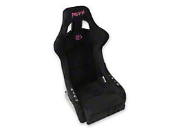 NRG Innovations Dragon Large Bucket Seat; Black Alcantara (Universal; Some Adaptation May Be Required)