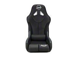 NRG Innovations FIA Competition Small Bucket Seat with Carbon Back Finish; Black Cloth (Universal; Some Adaptation May Be Required)