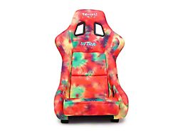 NRG Innovations Prisma Medium Bucket Seat; Tie Dye Vegan (Universal; Some Adaptation May Be Required)