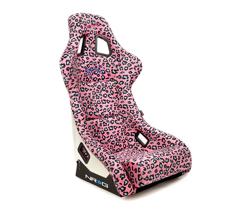 NRG Innovations Challenger Prisma Savage Large Bucket Seat; Pink