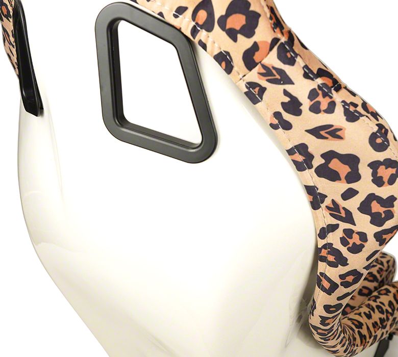 NRG Innovations Challenger Prisma Savage Medium Bucket Seat; Brown