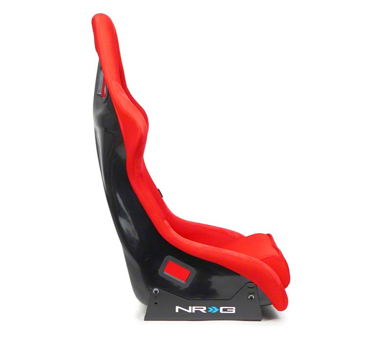 NRG Innovations Corvette Prisma Bucket Seat; X-Large; Red