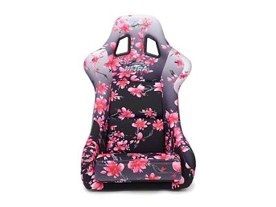 NRG Innovations Prisma Medium Bucket Seat; Sakura Vegan (Universal; Some Adaptation May Be Required)