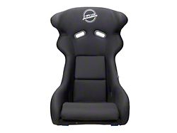 NRG Innovations Sport Bucket Seat; Black Cloth (Universal; Some Adaptation May Be Required)