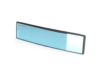 NRG Innovations Wide Panorama Clip on Mirror; 300mm; Blue Tint (Universal; Some Adaptation May Be Required)