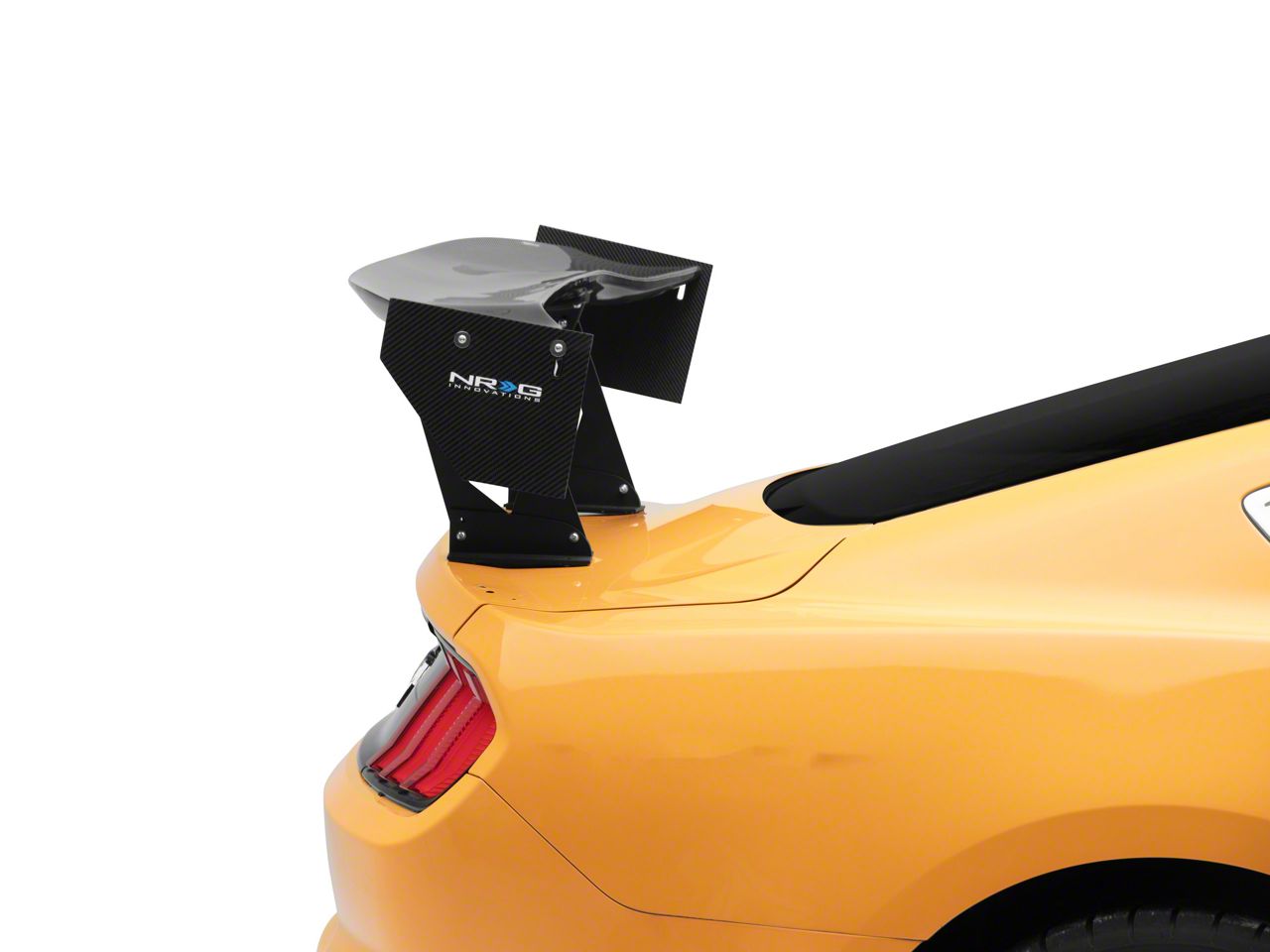 NRG Innovations Camaro 59-Inch Rear Spoiler; Carbon Fiber CARB