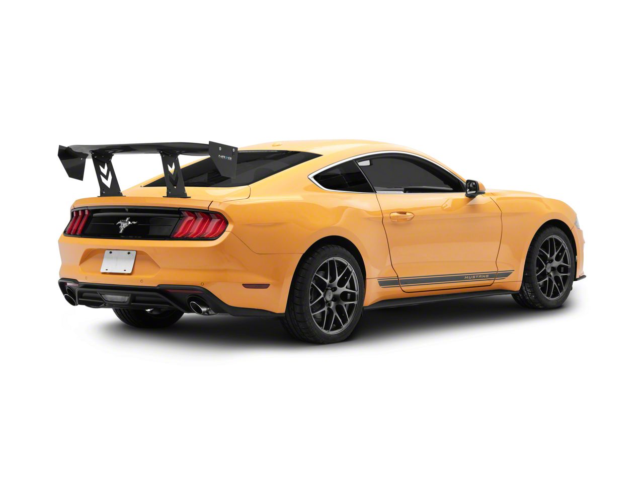 NRG Innovations Camaro 59-Inch Rear Spoiler; Carbon Fiber CARB