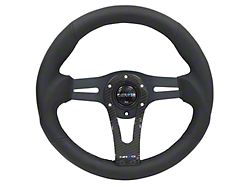 NRG Innovations Sport Steering Wheel; Carbon Fiber (Universal; Some Adaptation May Be Required)