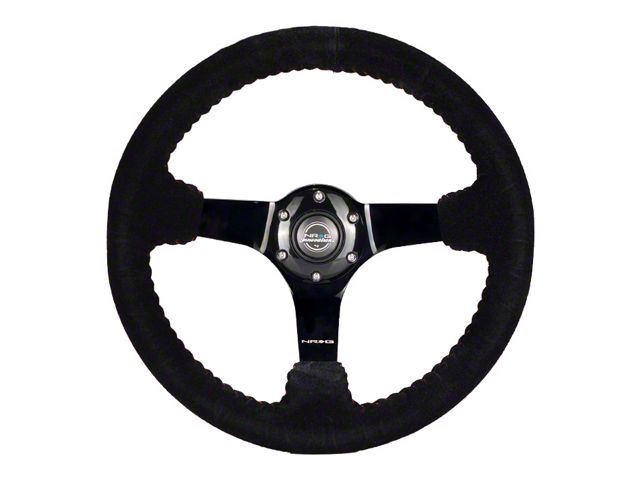 NRG Classic Wood Grain Wheel, 350mm, 3 spoke center in black - Purple NRG Classic Wood Grain Wheel, 350mm, 3 spoke center in black - Purple