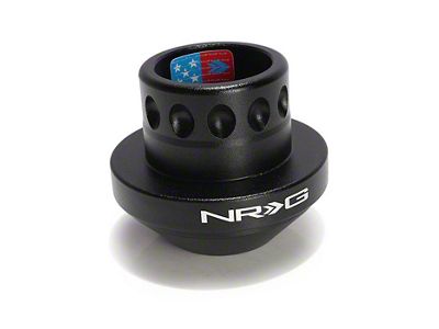 NRG Innovations Race Short Steering Hub Adapter; Black (05-13 Corvette C6)
