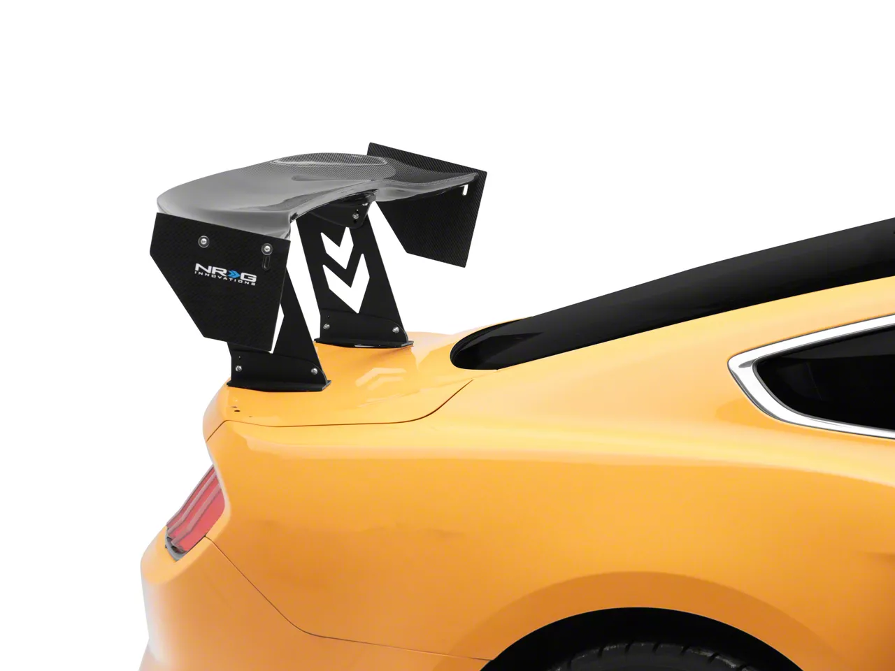 NRG Innovations Camaro 59-Inch Rear Spoiler; Carbon Fiber CARB