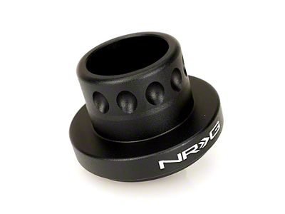 NRG Innovations Race Short Steering Hub Adapter; Black (90-04 Mustang)