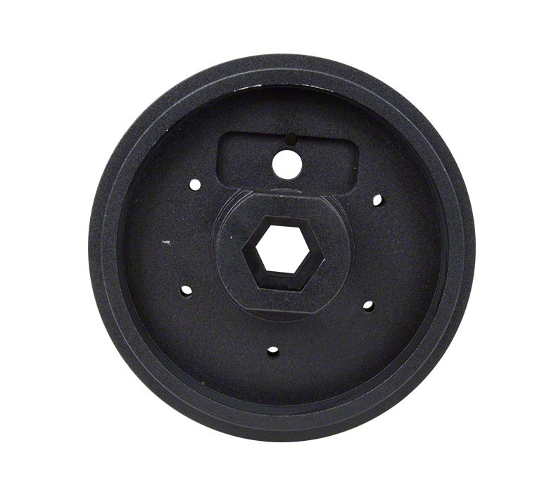 Mustang Aluminum Steering Wheel Hub Adapter; Red (84-04 Mustang) - Free Shipping