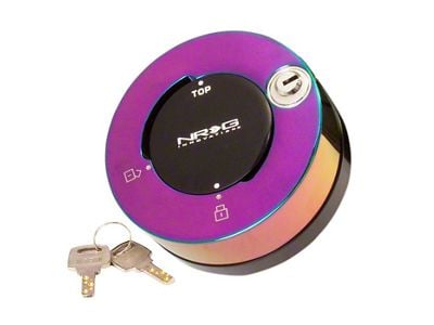 NRG Innovations Steering Wheel Quick Lock; Neo Chrome