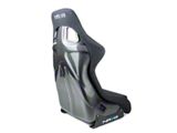 NRG Innovations Carbon Fiber Bucket Seat; Large; Black (Universal; Some Adaptation May Be Required)