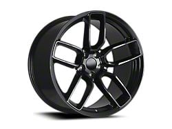 OE Concept Challenger SRT Replica Gloss Black Wheel; 20x9.5; 18mm Offset (08-23 RWD Challenger, Excluding Widebody)